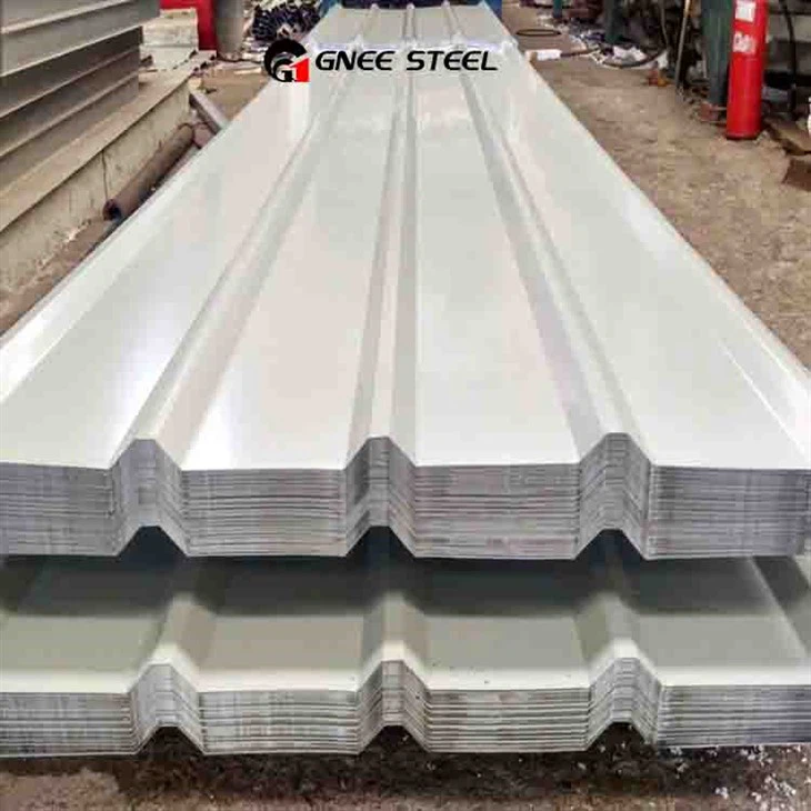 colored metal roof panels