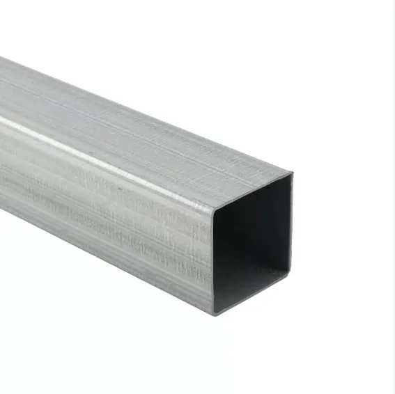 Cinkota metināta 50*50 mm melna caurules kvadrātveida pīpe