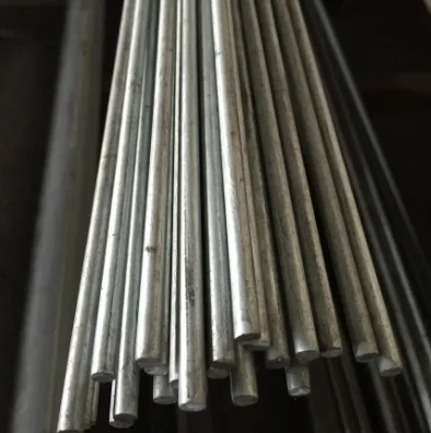 Karsti cinkota apaļa tērauda caurule