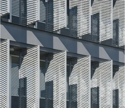 Gaismas raidīšanas dekorēšana Paplašināta metāla tērauda stiepļu siets