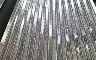 Cinkota profilēta tērauda plākšņu apstrāde