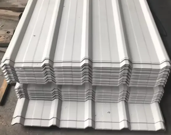 Jumta dzelzs gofrēta PPGI Gi cinkota gofrētā plāksne