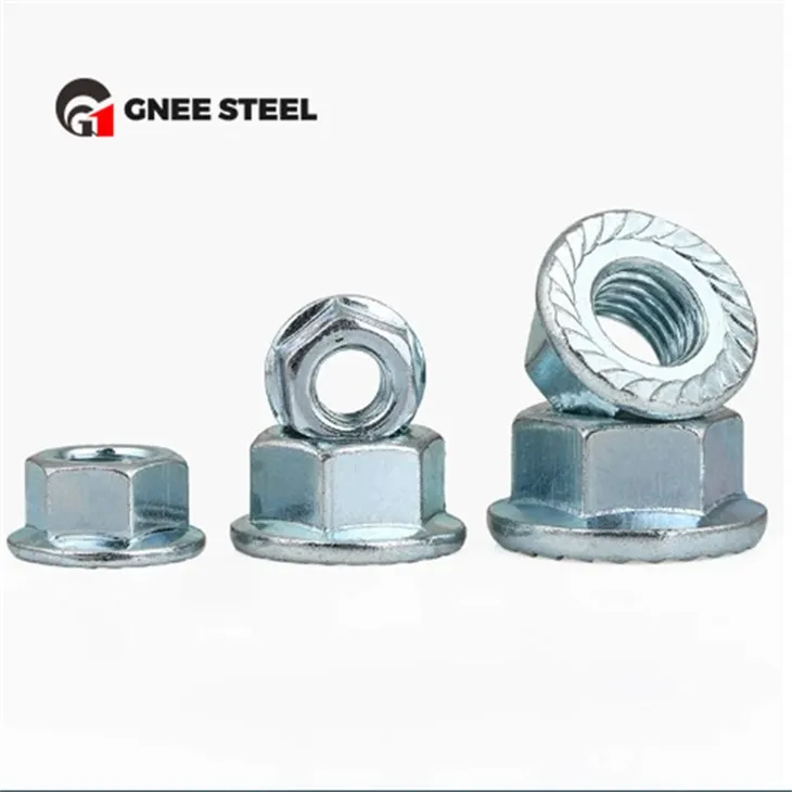 Cinkots DIN6923 sešstūra atloka uzgriežņi